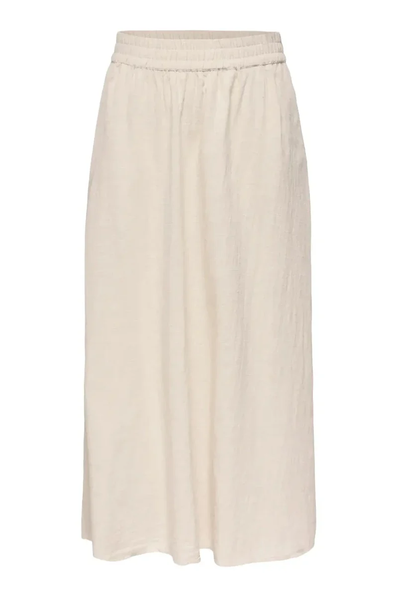 Only - Onltizana Long Skirt - 4996241 Silver Lining