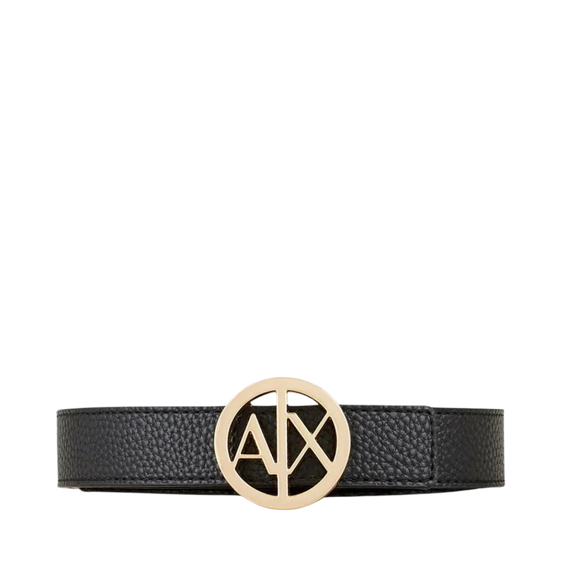 Plate Belt - Black/Gold