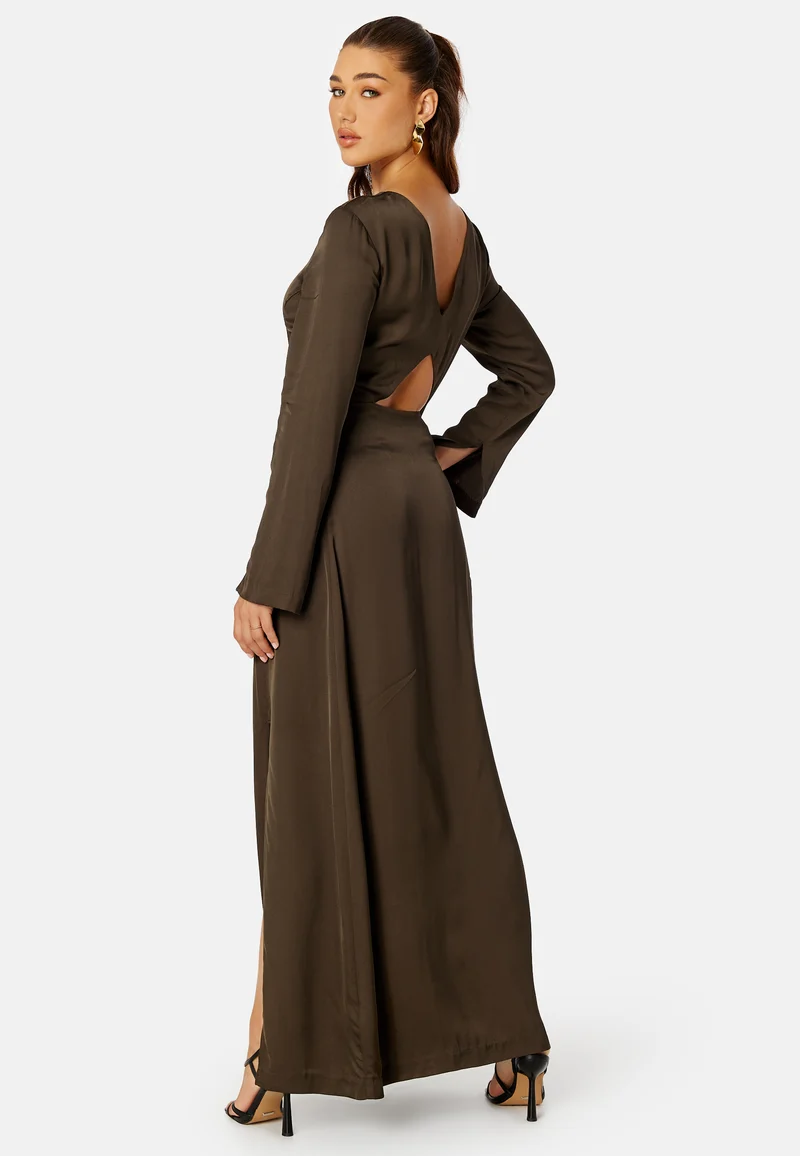 Open Back Maxi Dress