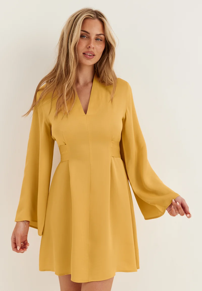 Slflaura Regular Ls Short Dress