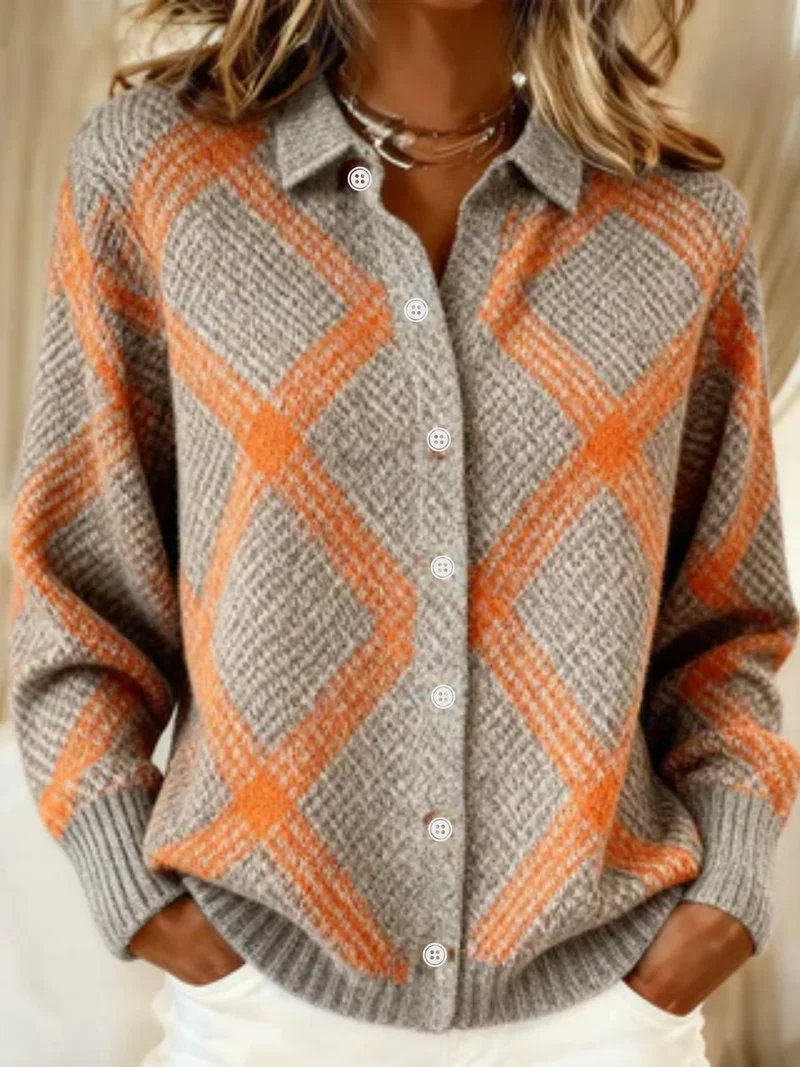 Christina | Rutig mjuk varm hoodie-blus