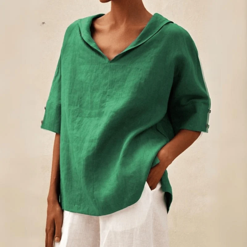 Marie | Oversize skjorta med kustkänsla