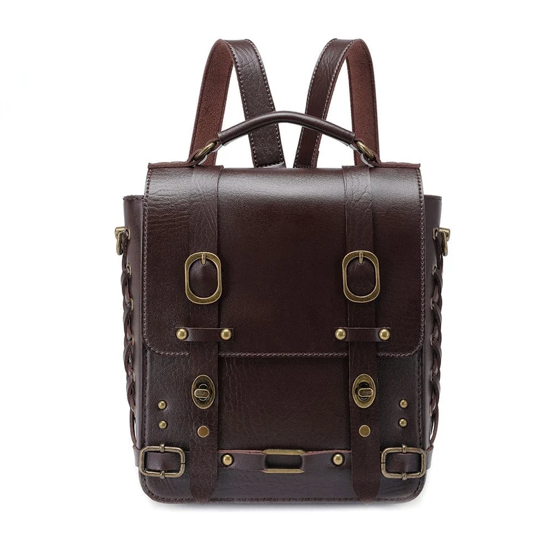 Steampunk Strappy Buckle Ryggsäck
