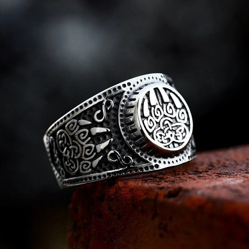 Punk Bear Claw Ring för män