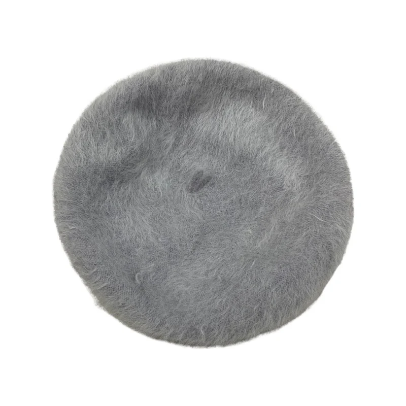 Vintage Lilac Angora Beret