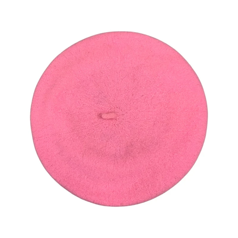 Vintage Bright Bubblegum Pink Beret
