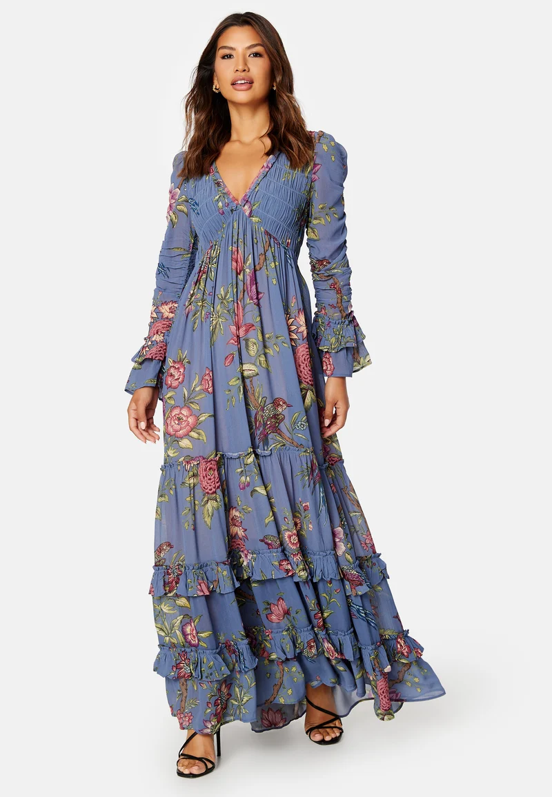 Drapy Georgette Maxi Dress