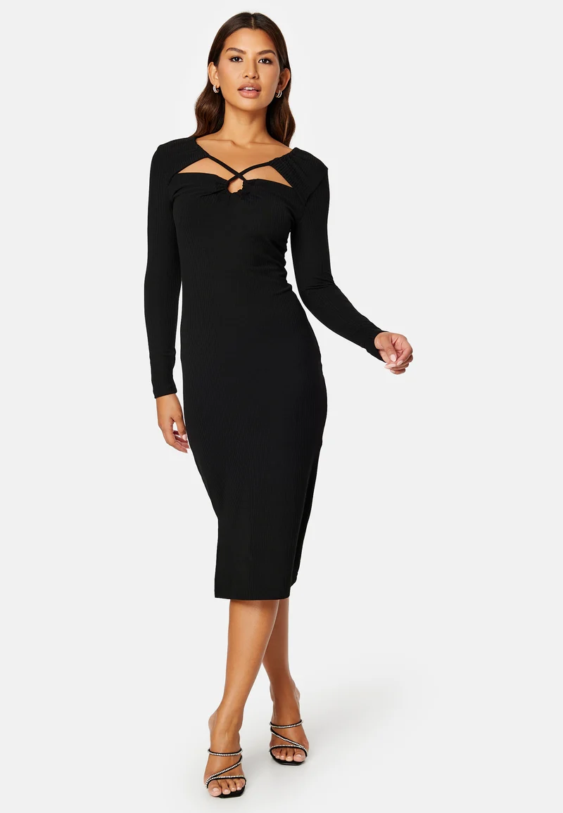 Julie Crossover L/S Dress