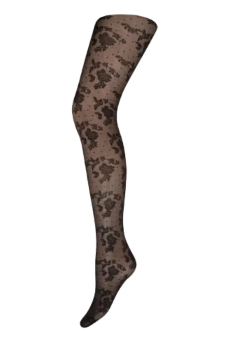 Hype The Detail - Tight Flower 20D 16086-77 - 1100 - Black