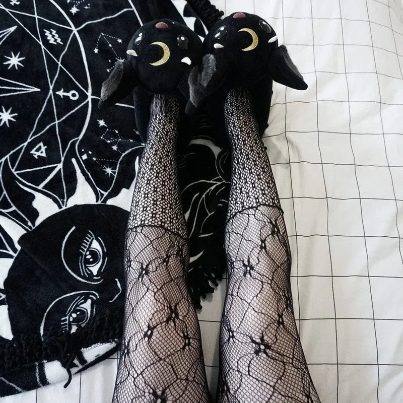 Punk Splice Fishnet Pantynos för kvinnor