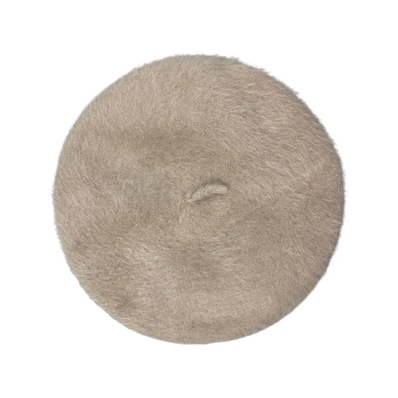 Vintage Pink fluffy Kangol Beret