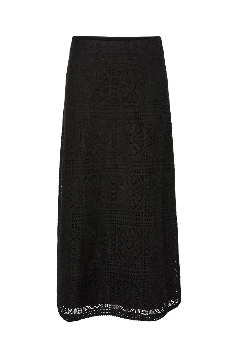 Pieces - Pcbonnie Ankle Skirt - 4938845 Black