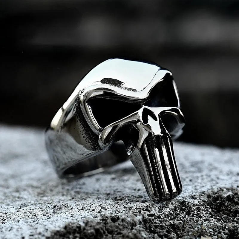 Punk Skull Ring för män