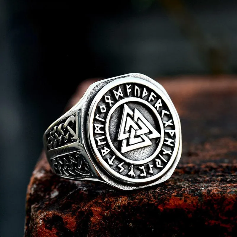 Punk Celtic Knot Ring för män