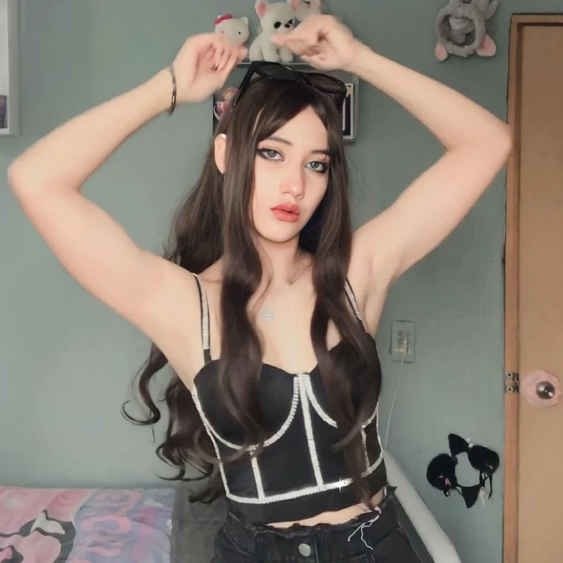 Punk Rhinestone Bustier för kvinnor