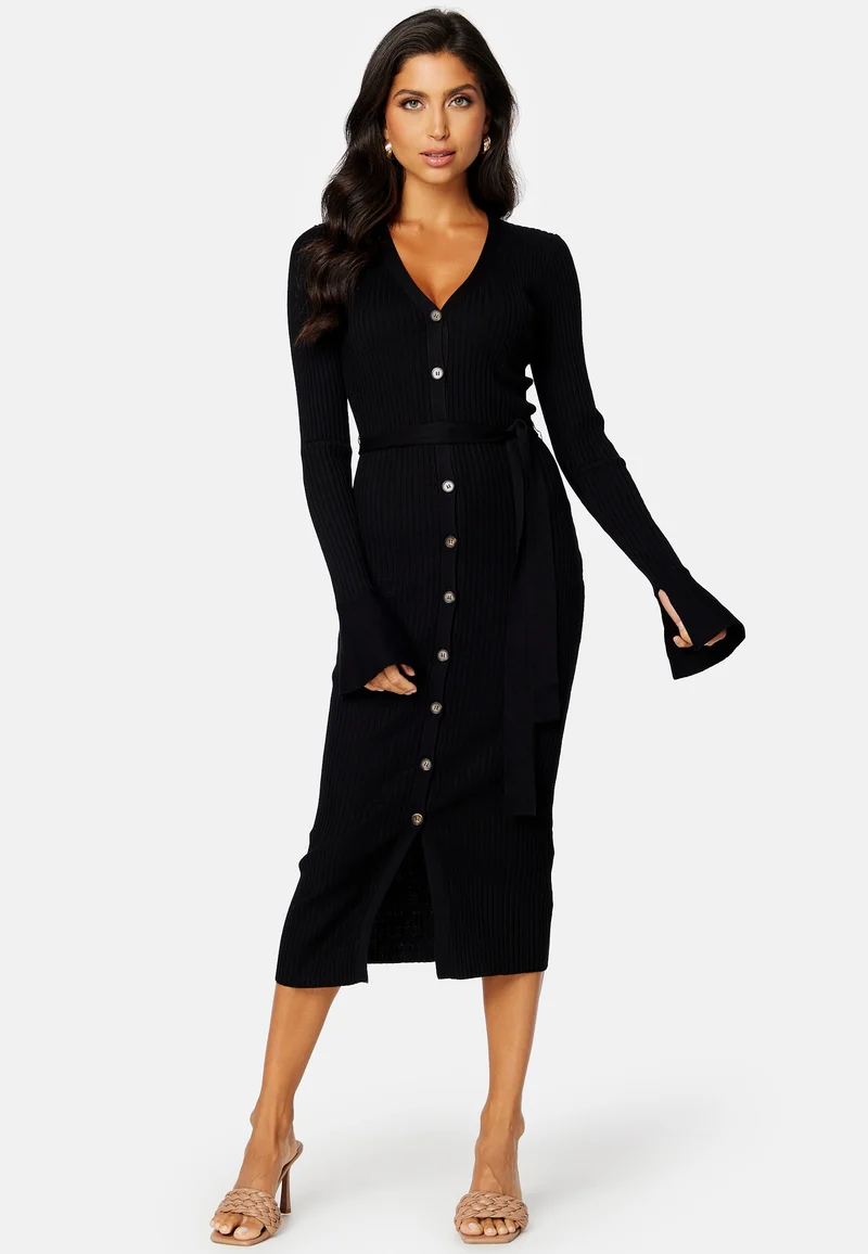 Fine Knitted Cardigan Dress