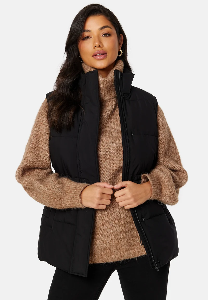 Rishi Drawstring Puffer Vest