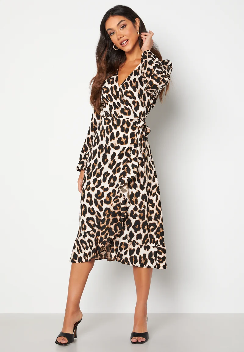 Milia wrap dress