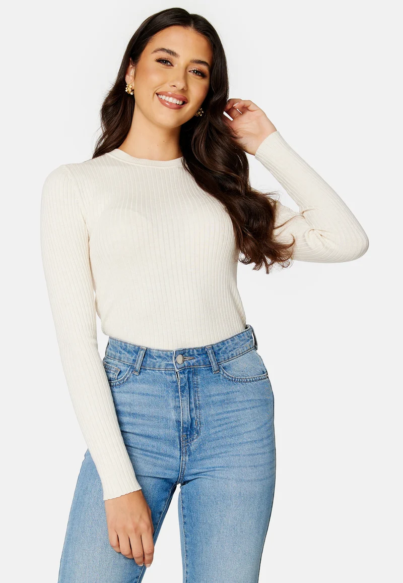 Lydia New Rib LS Knit