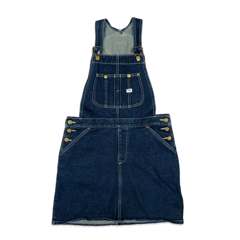 Vintage Lee Union Made Dungaree Minidress 12