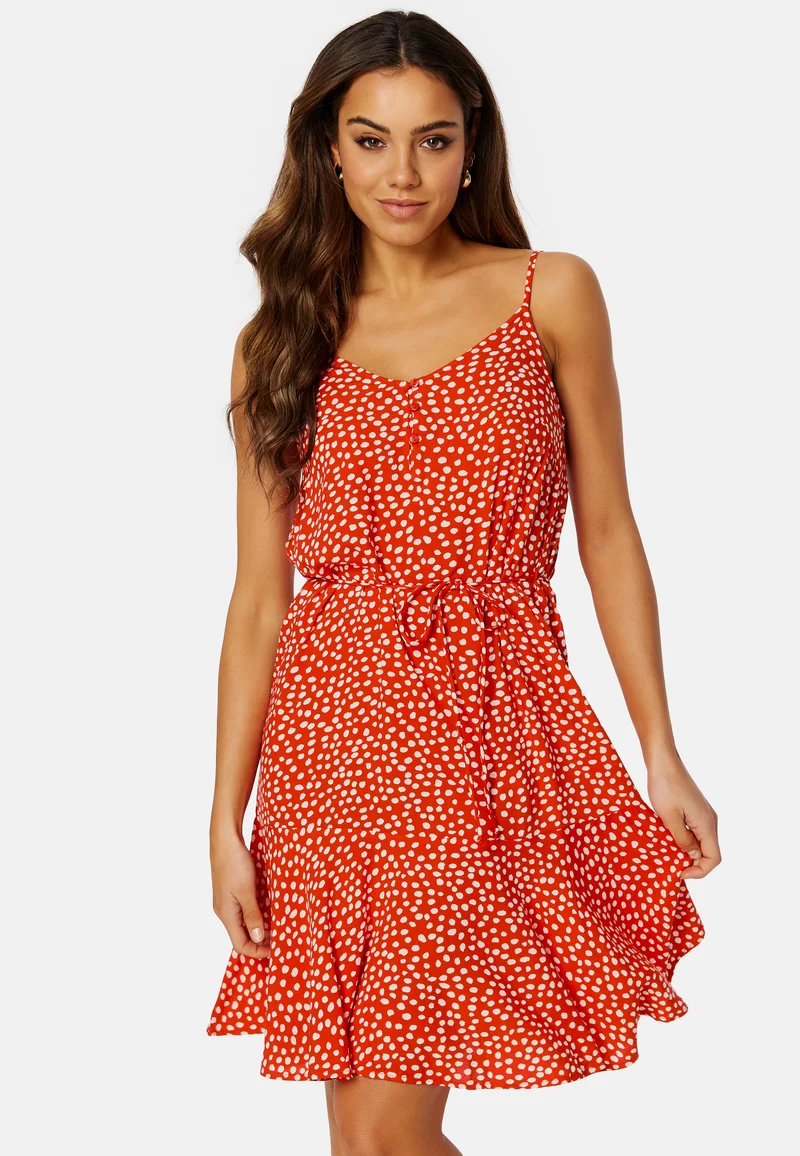 Nya Slip Button Dress