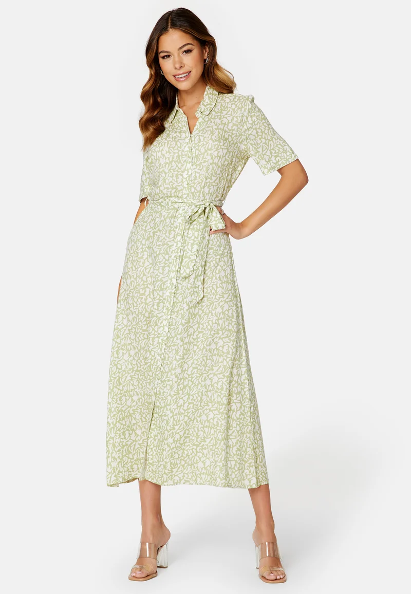 Sanna SS Midi Shirt Dress