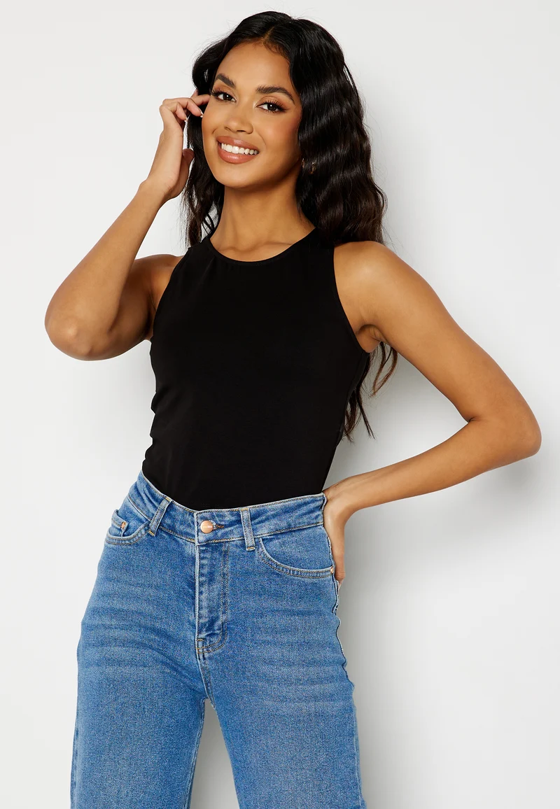 Jillian high neck singlet
