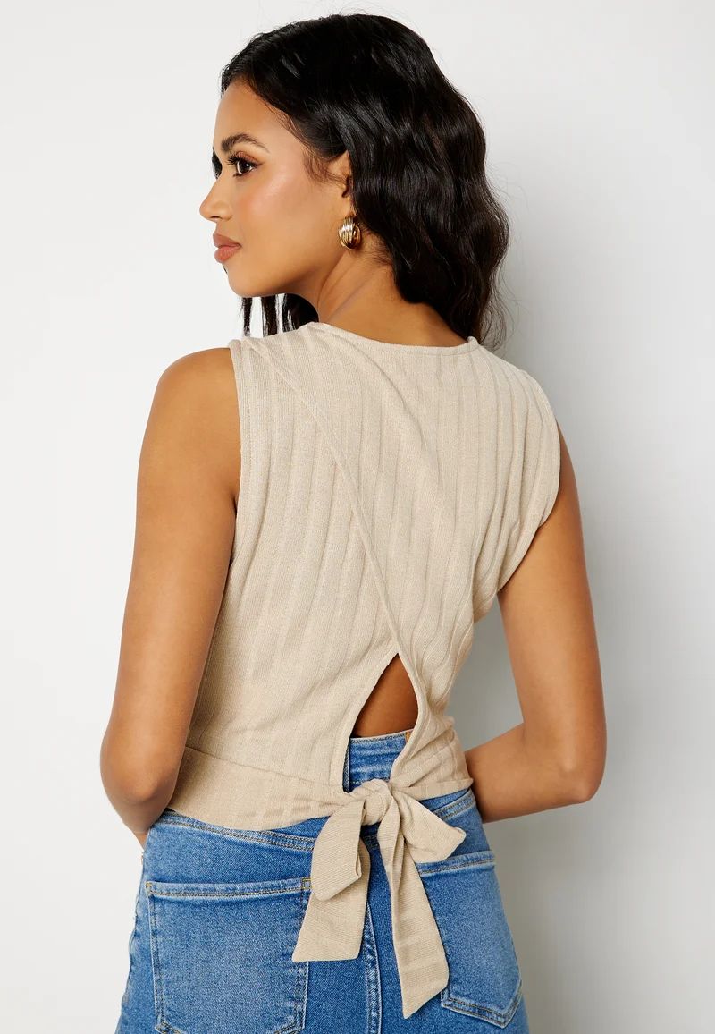 Luisa tie back top