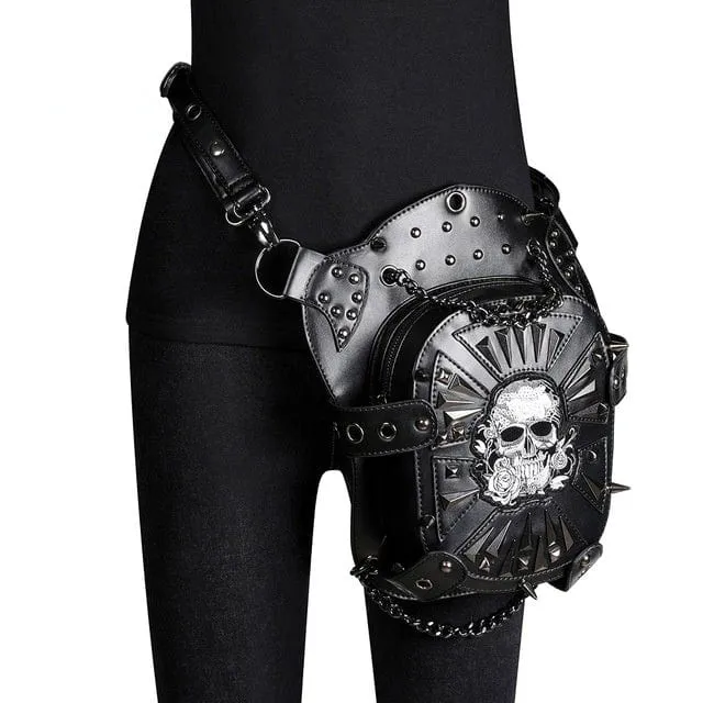 Steampunk Skull Chained Ytterväska