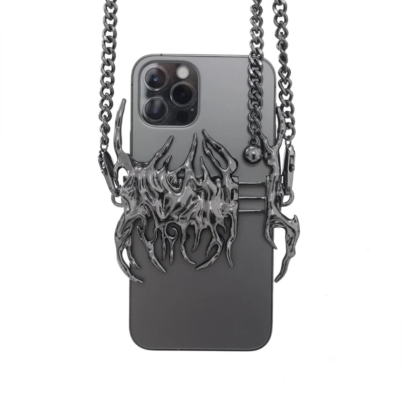 Punk Spider Phone Case Chain