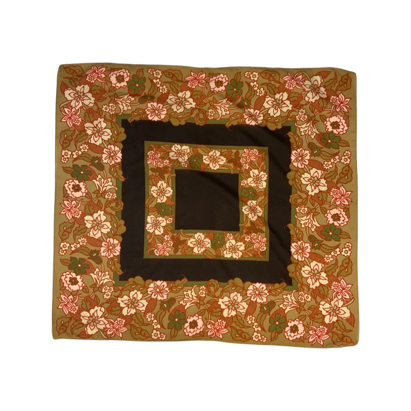 Vintage Floral Scarf