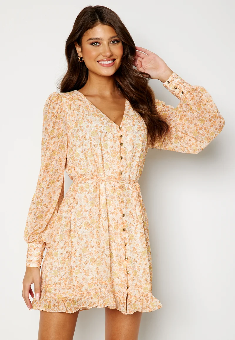 Teagan Tie Waist Skater Mini Dress
