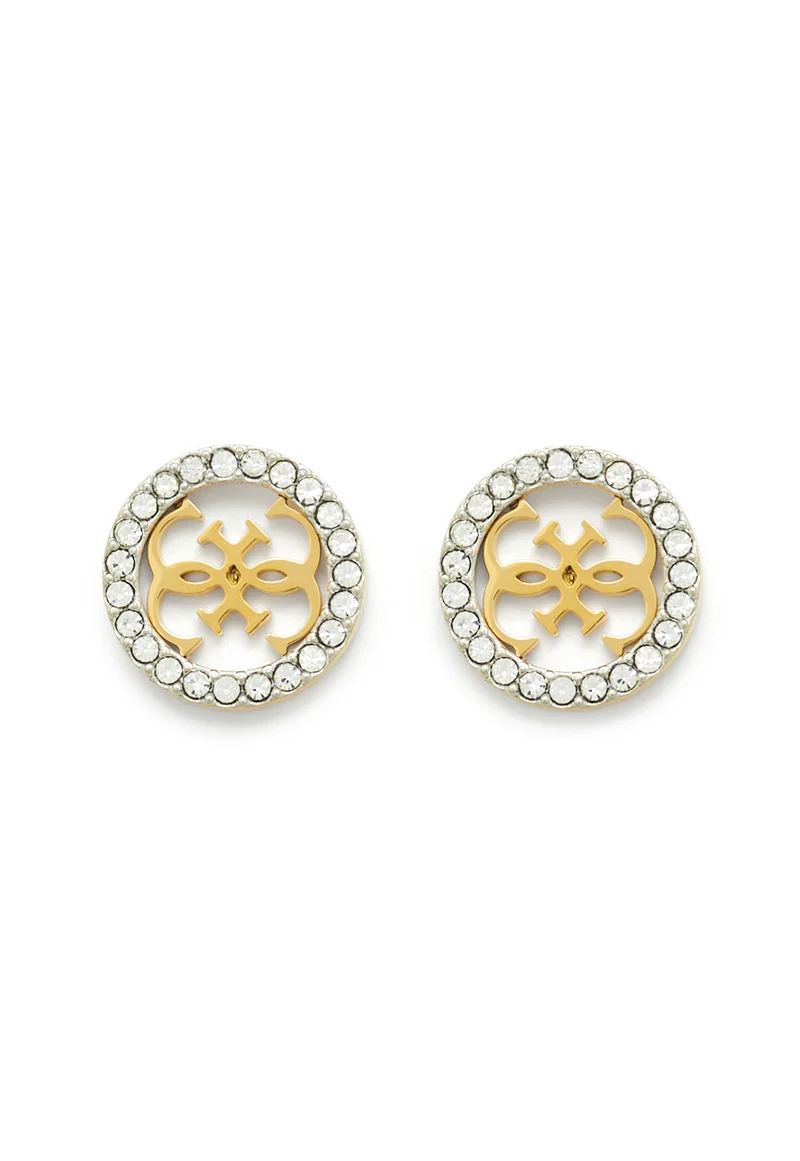 Pave Logo Studs