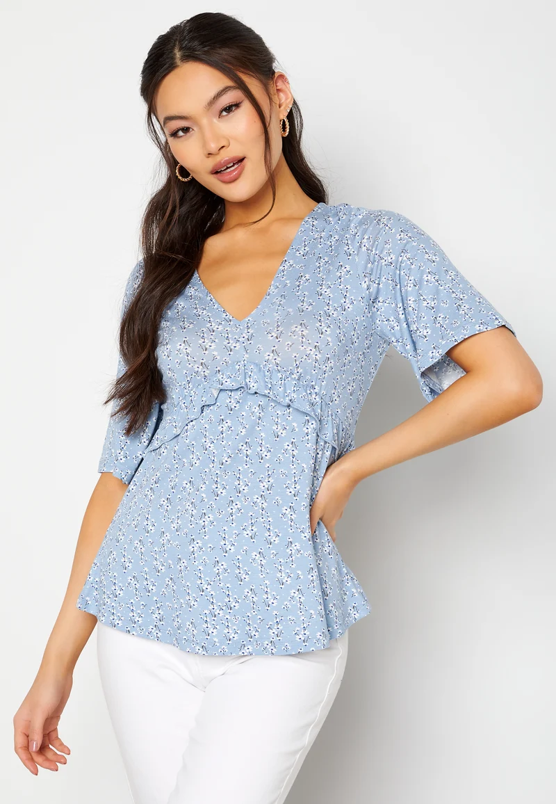 Kora flounce top