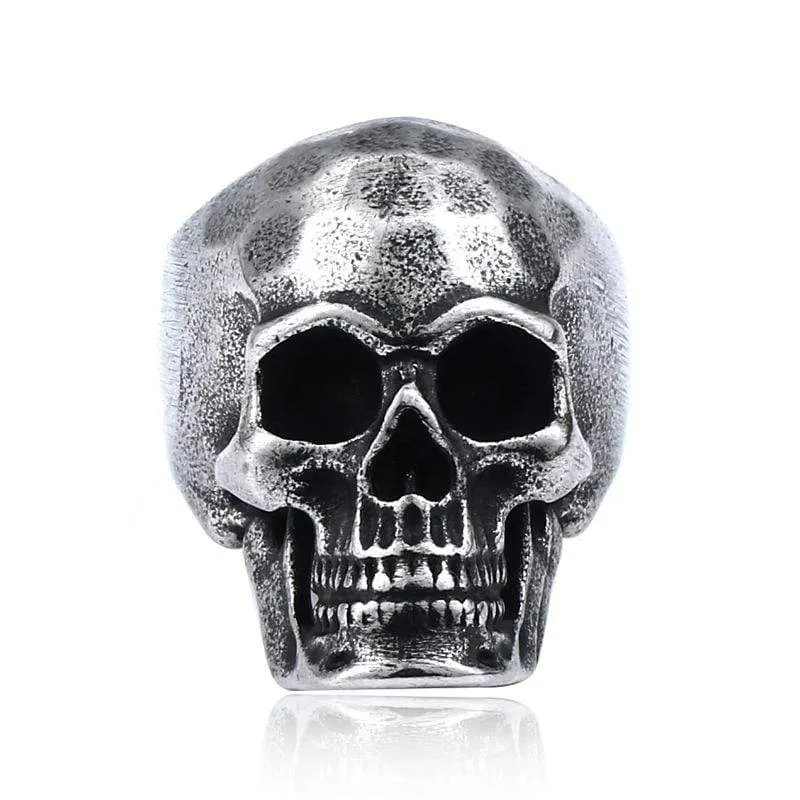 Gothic Punk Skull Ring för män