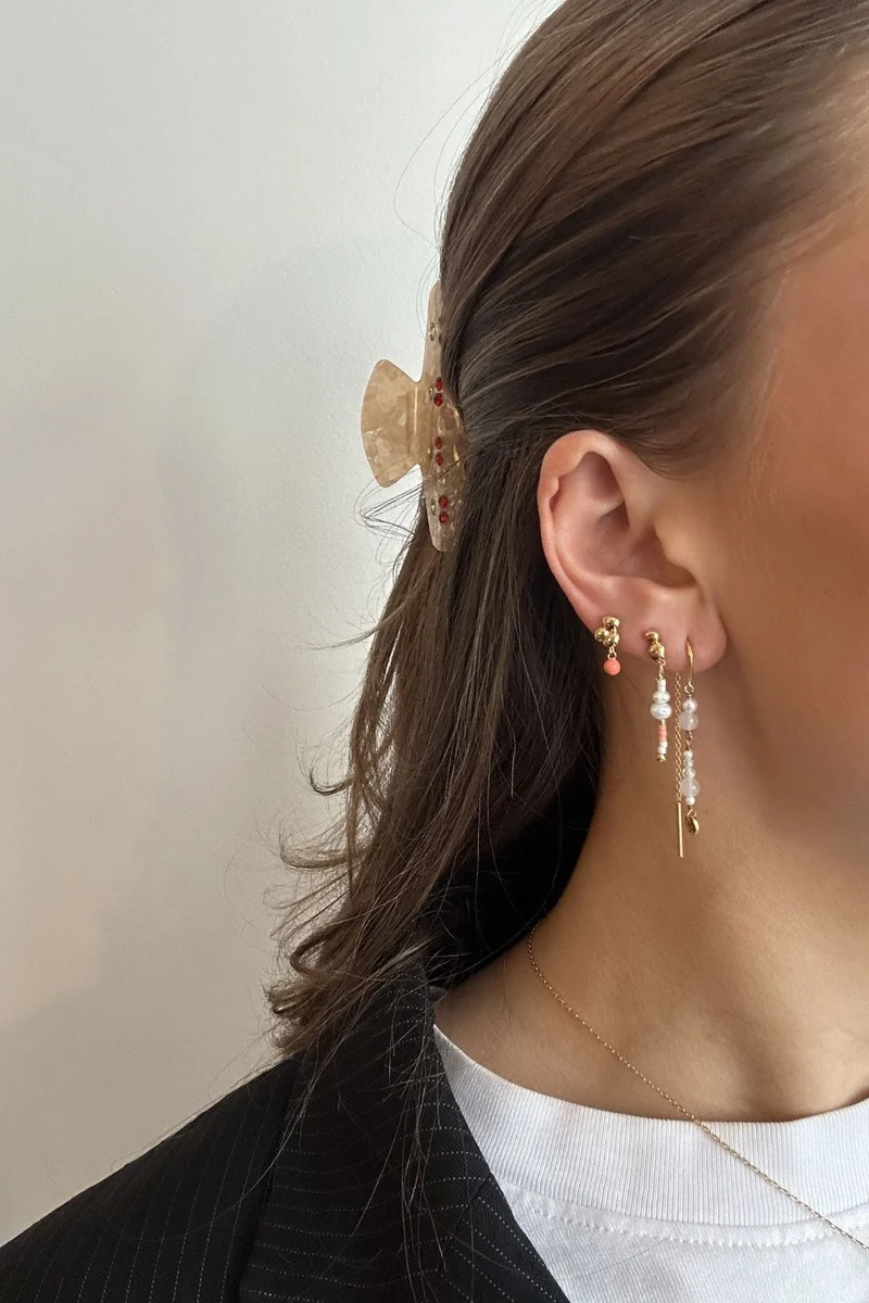 Enamel Copenhagen - Earrings, Nara Whimsically E470G - Coralia