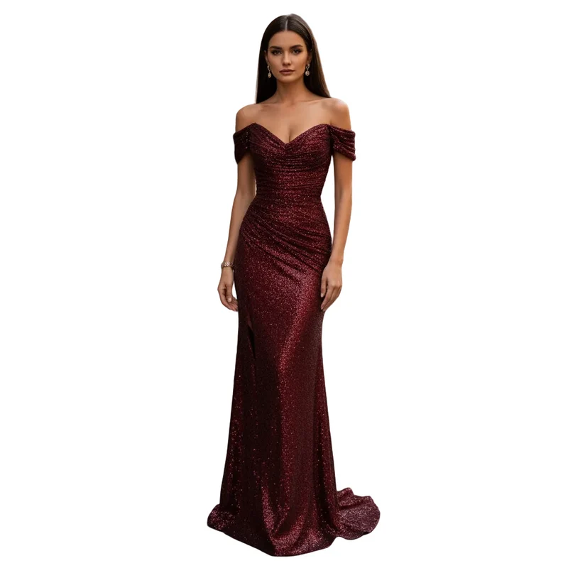 Kvinnors Aftonklänning Off-Shoulder