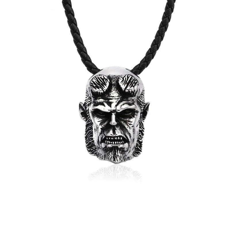Punk Monkey Head halsband för män