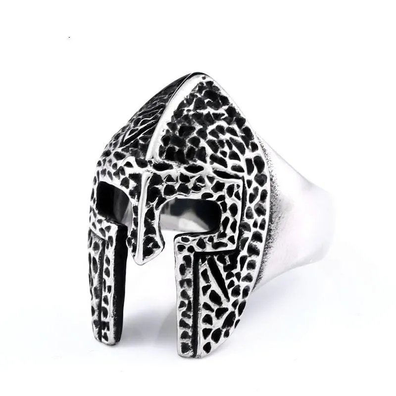 Punk Skull Mask Ring för män