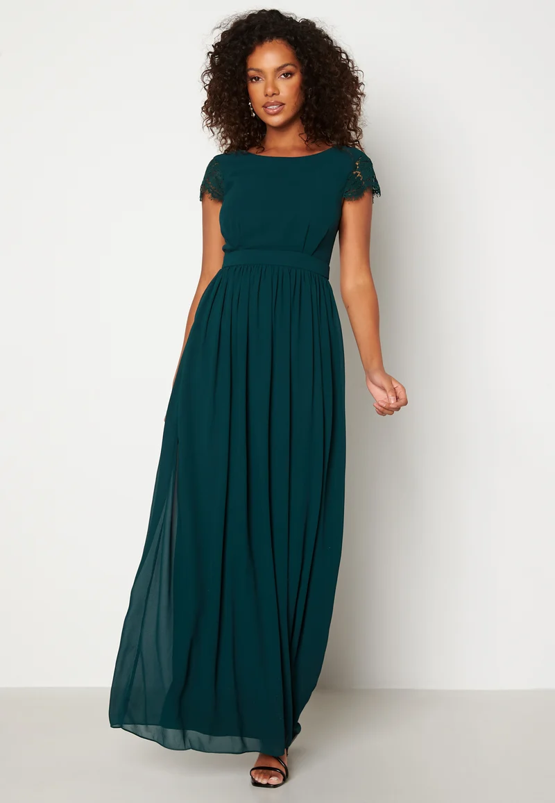 Camellia Chiffon Gown