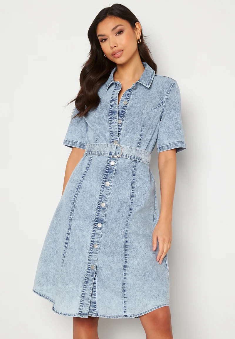 Say BLK Denim Dress
