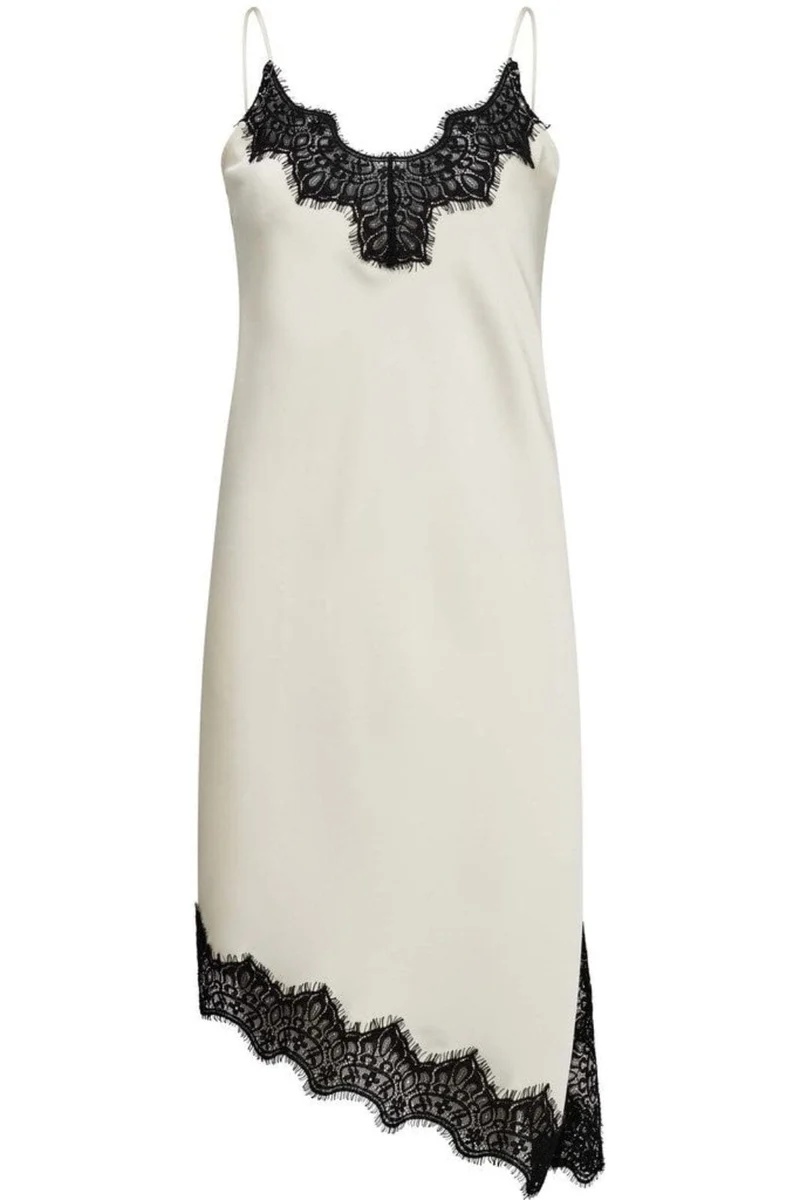 Haute L'Amitié - Naomi Asym Lingerie Dress HL10547 - Pearl