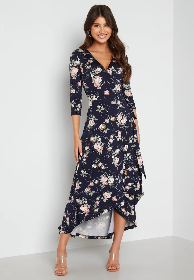 Clara 3/4 high low dress