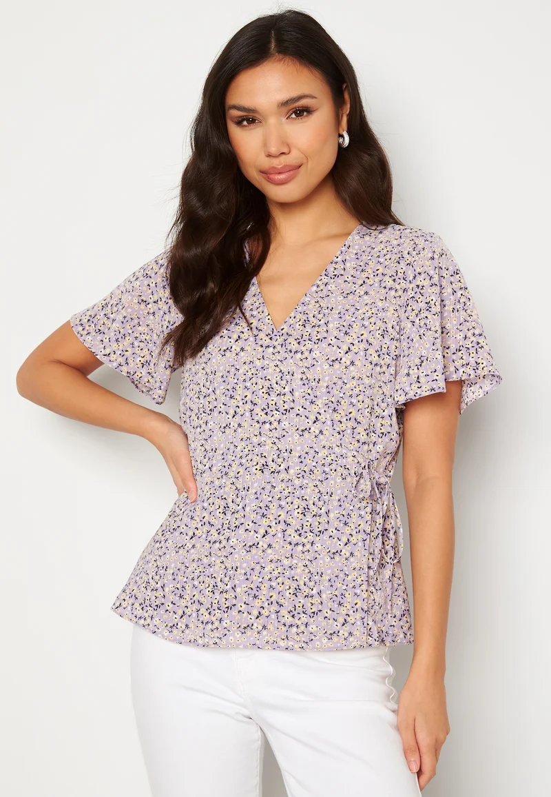 Lovie S/S Wrap Top