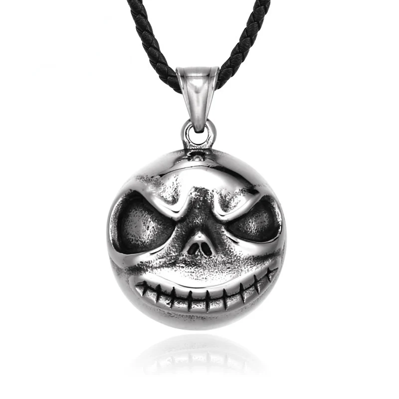 Punk Skull Halsband för män