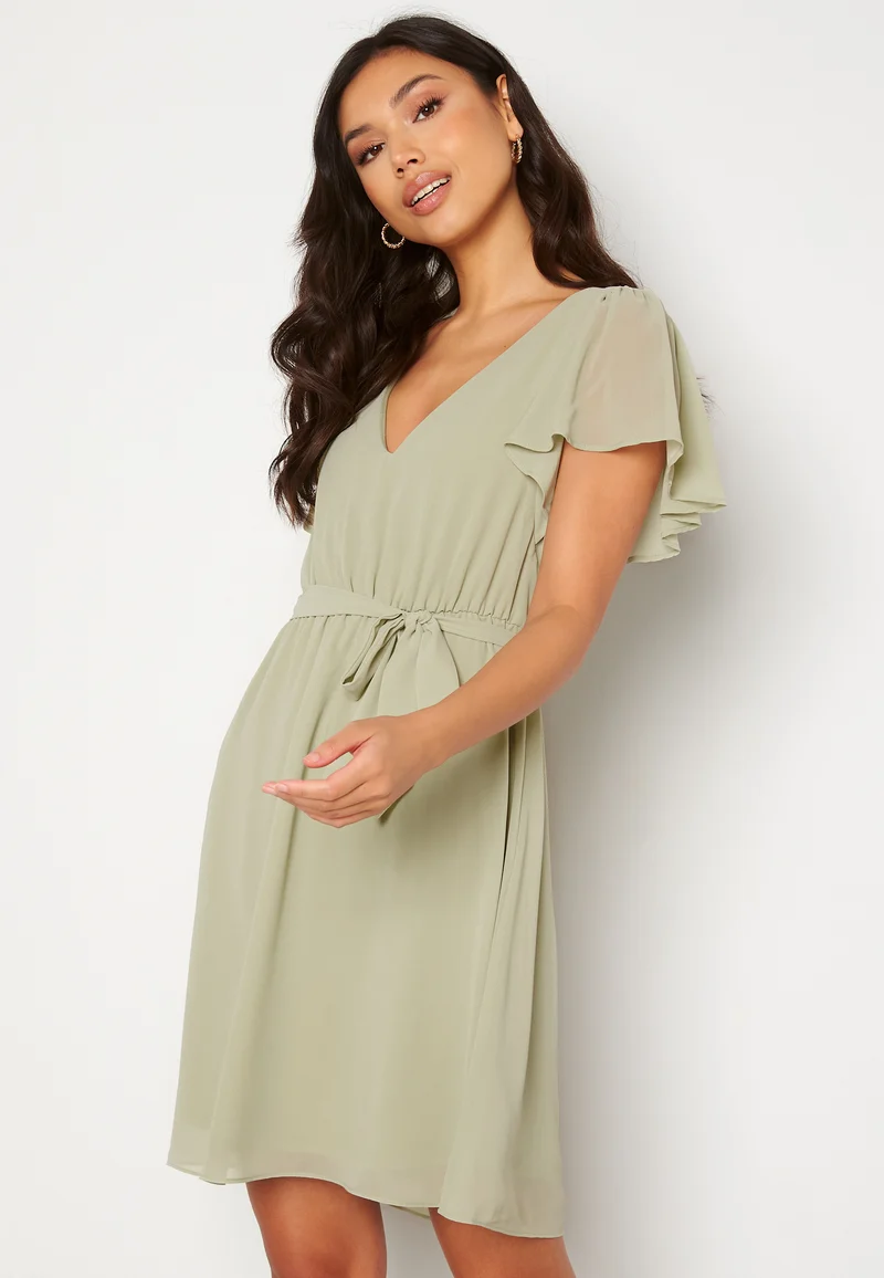 Micada V-Neck S/S Dress