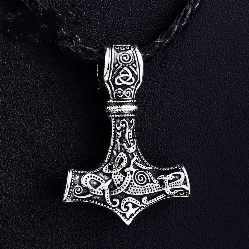 Punk Rirate Symbol Halsband för män