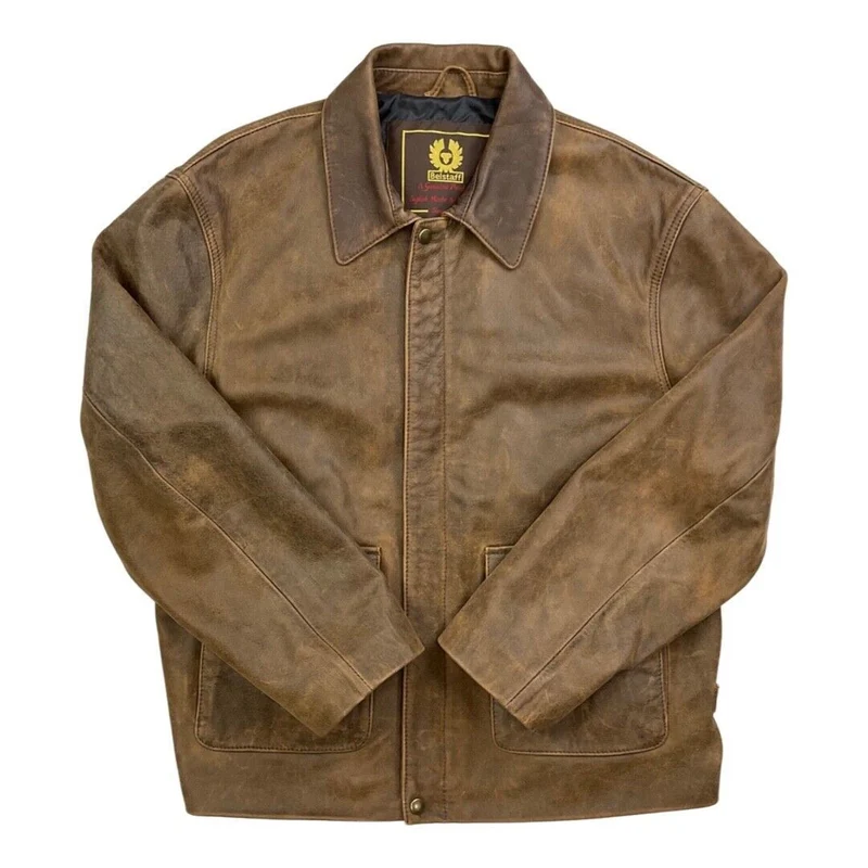 RARE BELSTAFF LTD EDTN INDIANA JONES LEATHER JACKET RRP £1700 MALENOTTI ERA L