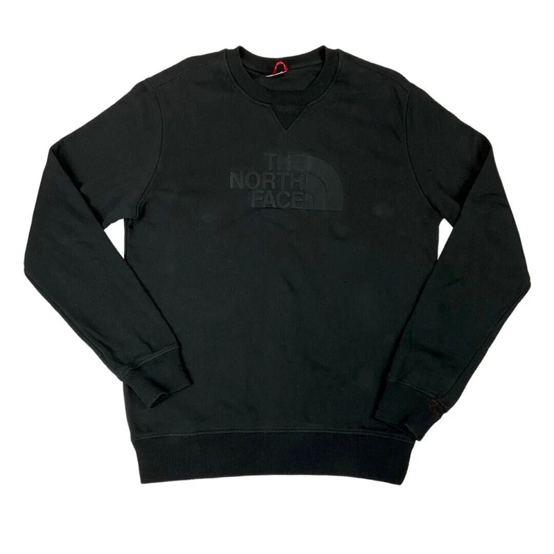 Vintage 00s 90s Black The North Face Crew Neck Jumper