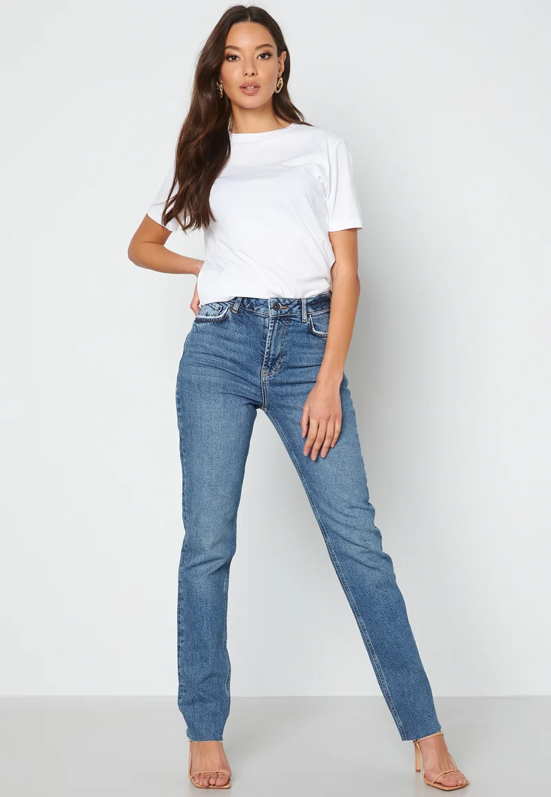 Eda HW Straight Jeans